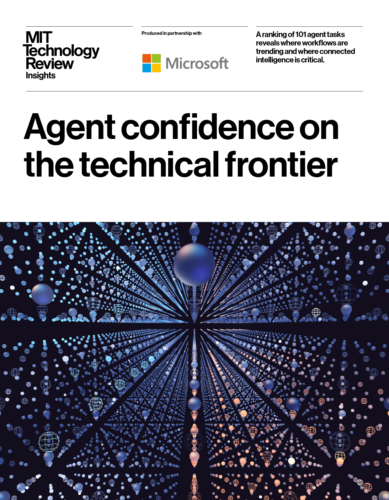 Agent confidence on the technical frontier