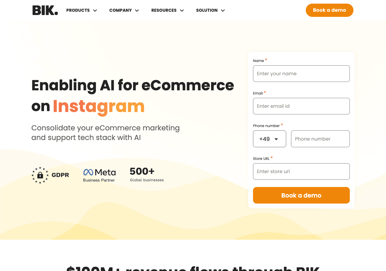 BIK Marketing Automation showing Marketing Automation - Making Brands Limitless