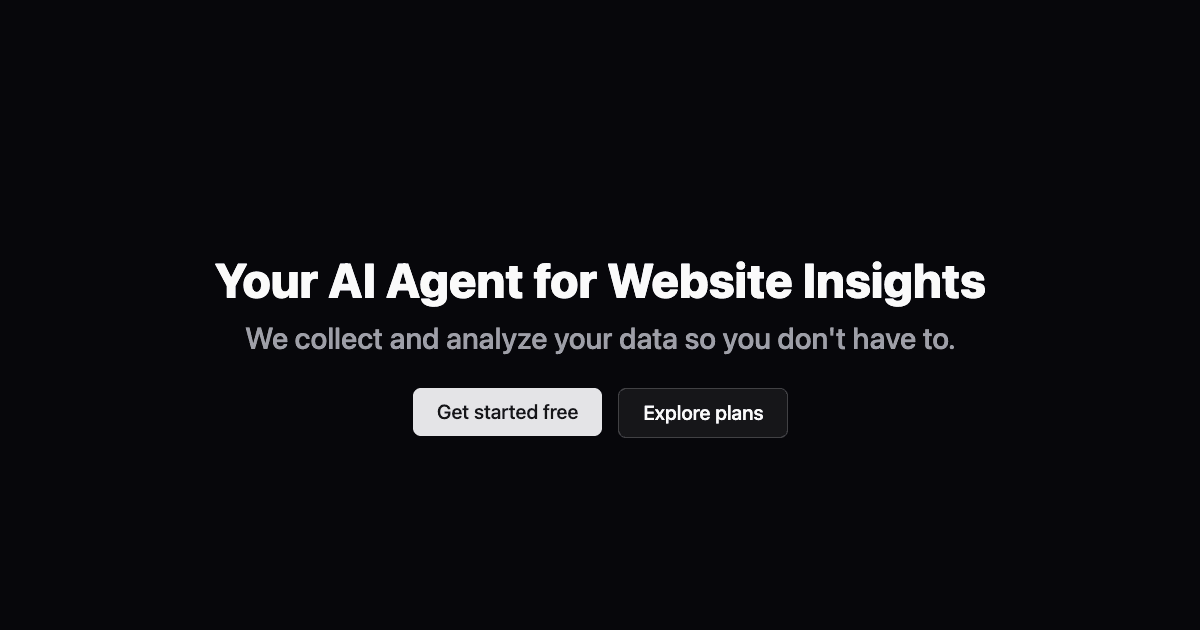 Racoons.ai Data Analytics showing Data Analytics - Find out why your website isn't bringing in customers