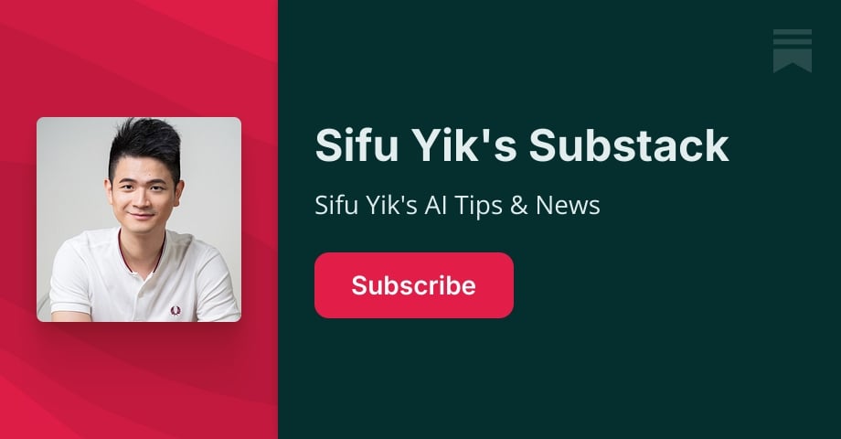 Sifuyik Search & Discovery showing Search & Discovery - Sifu Yik's Substack | Substack