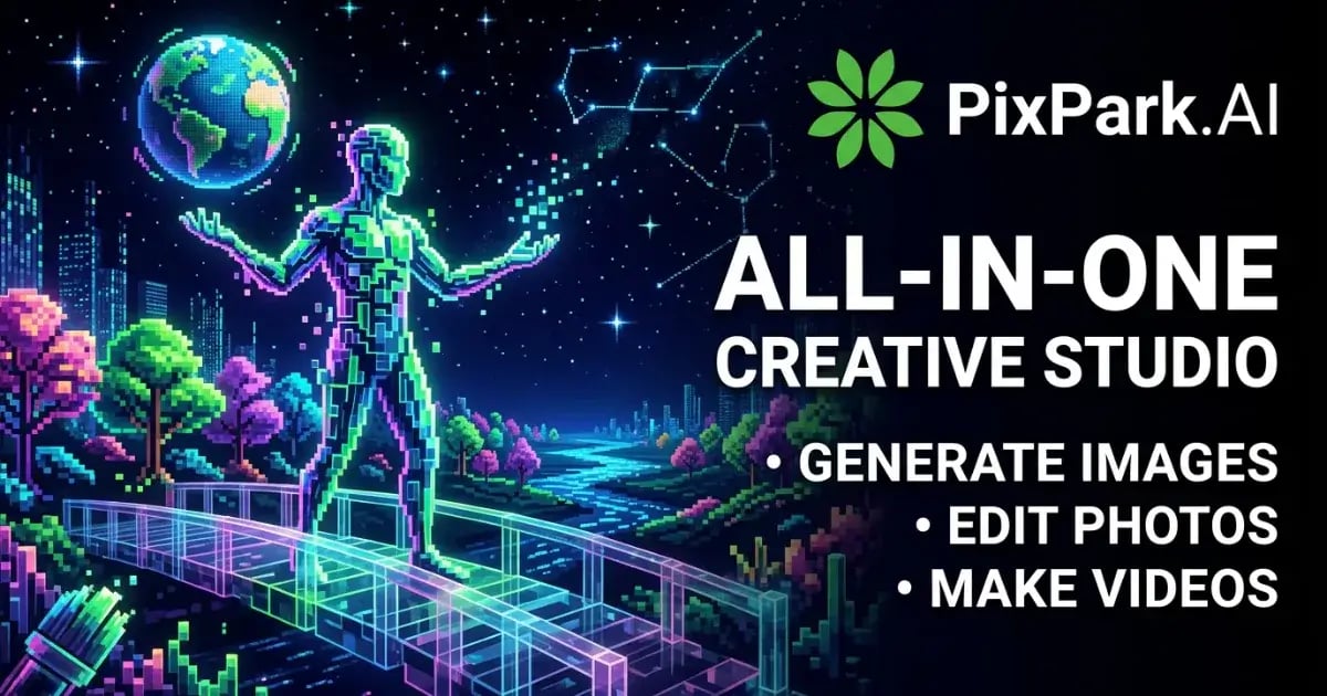 PixPark AI Image Generation showing Image Generation - Free, Unlimited, No-Sign-Up AI Image Generator|PixPark AI