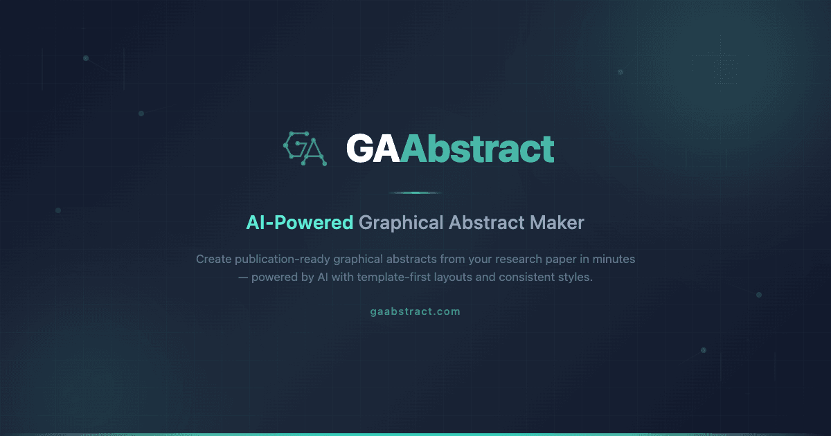 GAAbstract Scientific Research showing Scientific Research - AI Graphical Abstract Maker | GAAbstract
