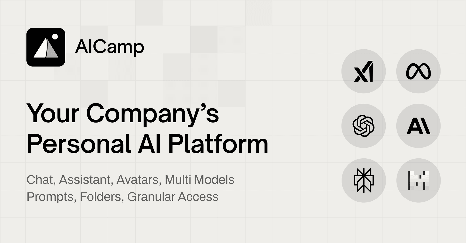 AICamp Productivity & Collaboration showing Productivity & Collaboration - The AI Adoption Platform for Modern Teams