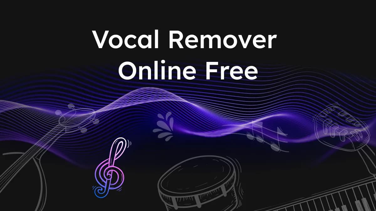 EaseUS Vocal Remover Audio Editing showing ai vocal remover - AI-Powered Vocal Remover: Extract Vocals, Create Karaoke & Isol