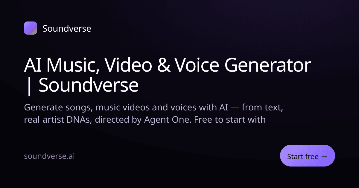 SoundVerse AI Music Generation showing ai music generation - AI-powered music creation for expressive, collaborative, and int