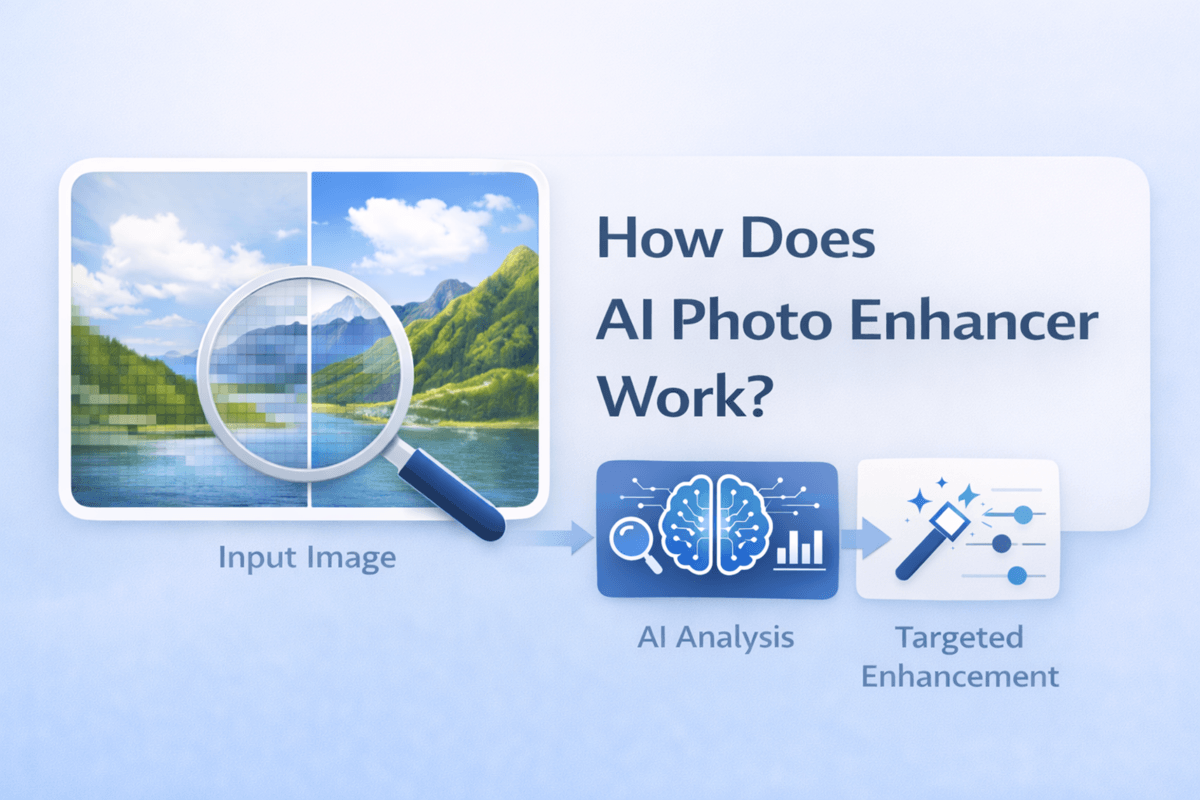 Image Upscaler Design showing Design - Enhance your images with ease