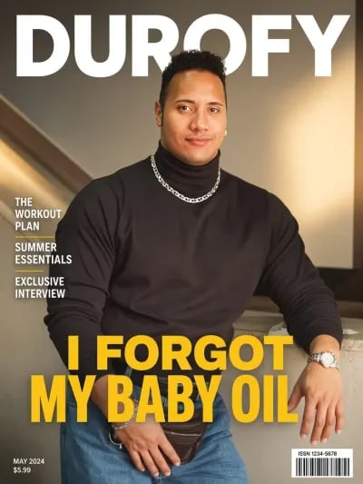 Durofy Design showing Design - Free AI Magazine Cover Generator | Durofy