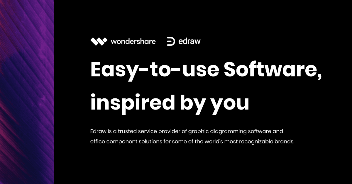 EdrawMax Design showing Design - Simplify Complexity, Visualize Thoughts