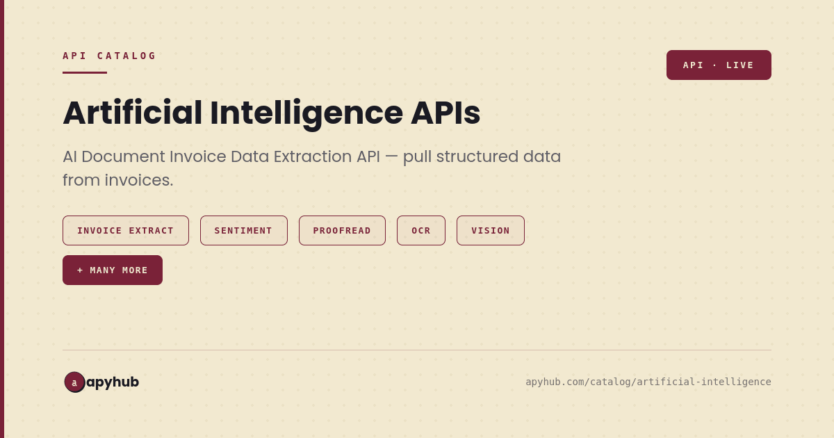 ApyHub Code Assistance showing Code Assistance - Powering Developers with AI-Driven APIs