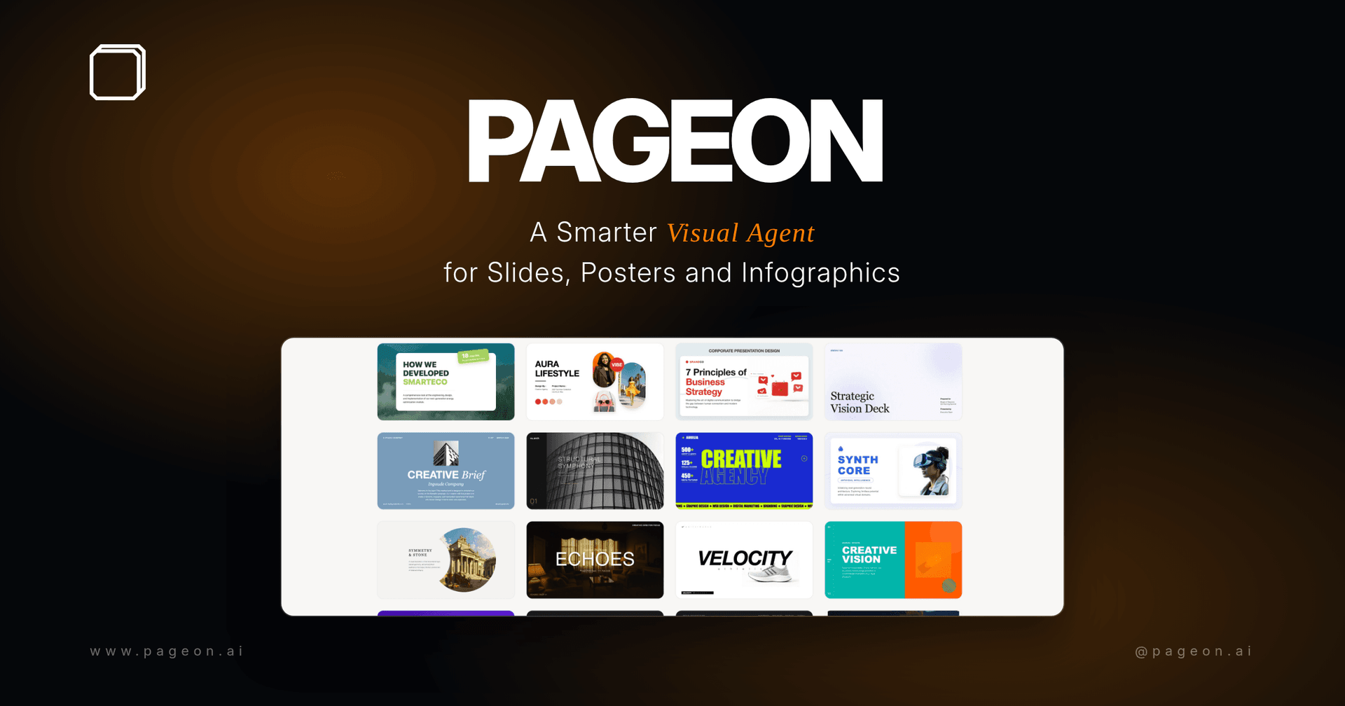 PageOn.AI Design showing Design - AI presentation and infographic maker