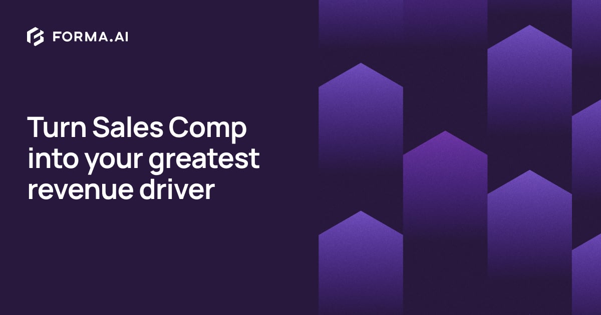 Forma.ai Data Analytics showing Data Analytics - Unify, automate, and optimize sales compensation with AI