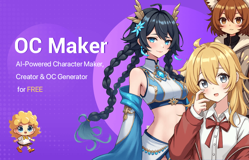 OC Maker Image Generation showing Image Generation - AI-Powered Character Maker, Creator & OC Generator