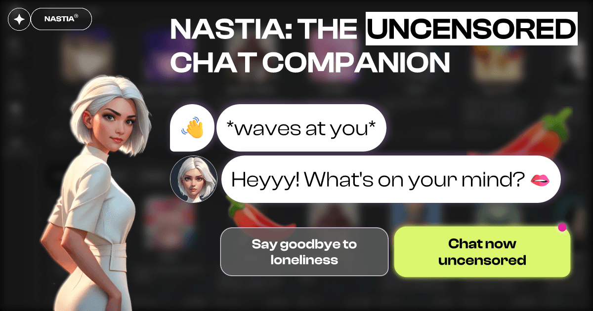 Nastia Conversational AI showing AI companion - Empowering AI Solutions
