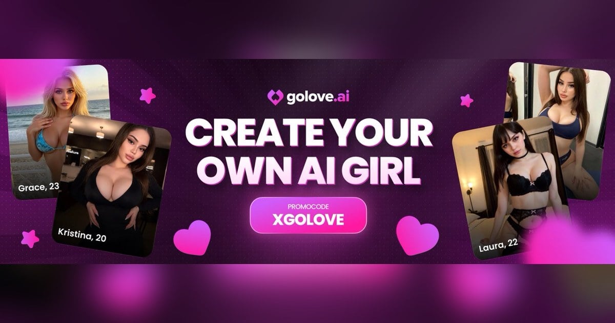 GoLove.AI Conversational AI showing Conversational AI - Uncensored AI passion, real-feeling connections.