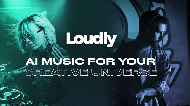 Loudly Audio Generation showing Audio Generation - Create AI music in seconds