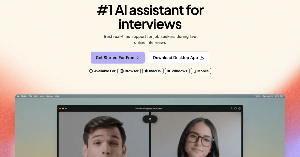 Verve AI Conversational AI showing Conversational AI - Undetectable real-time AI interview support for job seekers