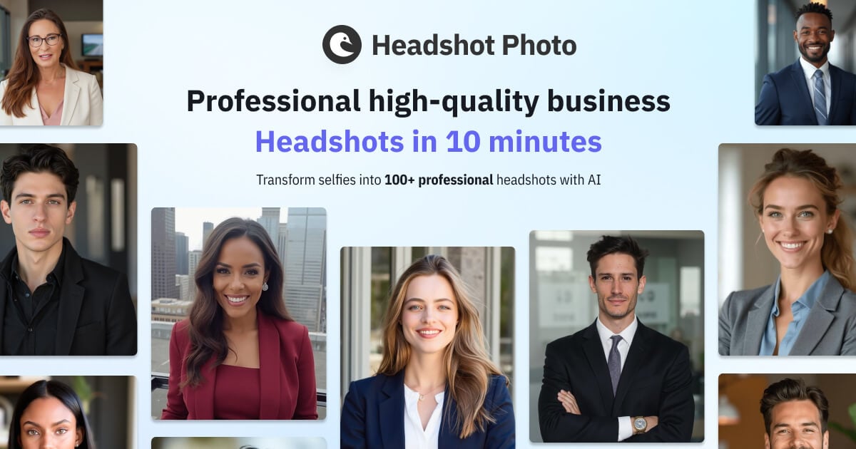 HeadshotPhoto Design showing Design - Elevate your professional image