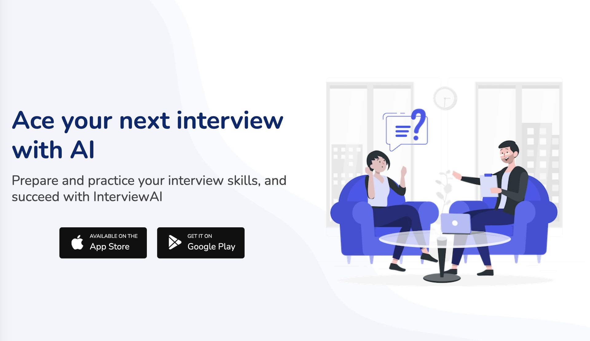 InterviewAI Conversational AI showing Conversational AI - Elevate Your Interview Experience