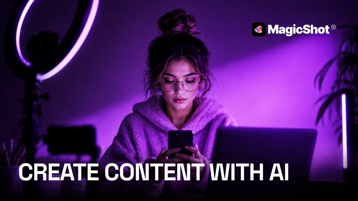 MagicShot.ai Image Generation showing Image Generation - AI Image, Video & Audio Generator in One Plan