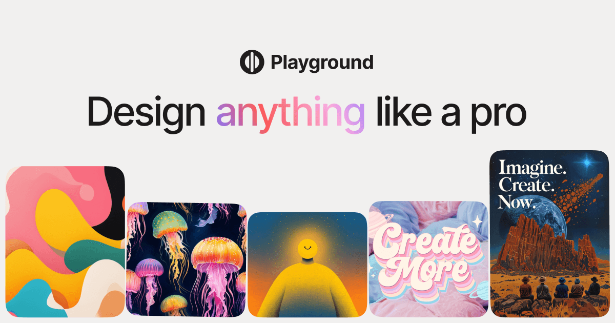 Playground AI Image Generation showing Image Generation - Unleash the power of AI in your projects