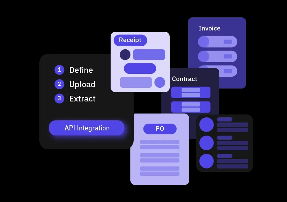 Extracta.ai Conversational AI showing Conversational AI - Extract information effortlessly