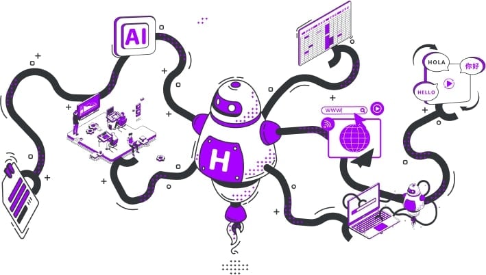 Hexomatic Data Analytics showing Data Analytics - Web scraping and automation made easy