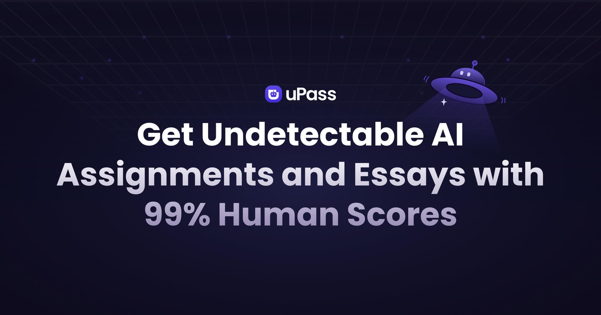 uPass AI Conversational AI showing Conversational AI - Undetectable AI. Bypass AI for Free.