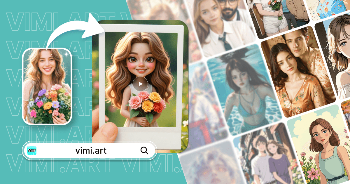 Vimi Image Generation showing Image Generation - Vimi - AI Photo to Video — Bring Your Memories to Life in Seconds