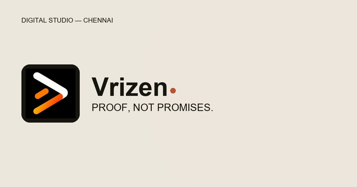 Vrizen AI Agents showing AI Agents - AI Agent & Automation Development Company | Vrizen