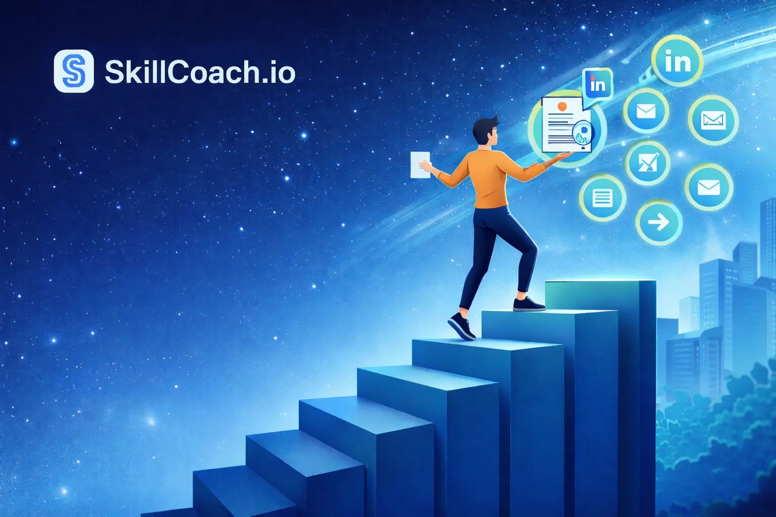 SkillCoach.io Search & Discovery showing Search & Discovery - SkillCoach.io - Descubre las habilidades que te faltan