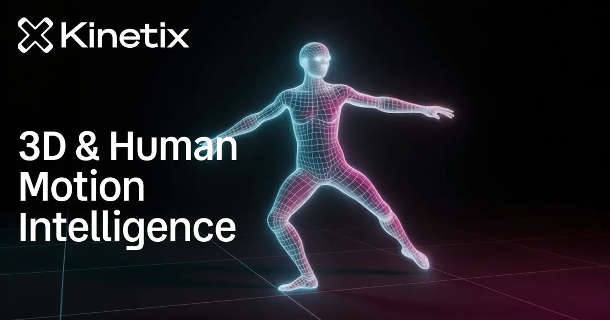 Kinetix 3D Generation showing 3D Generation - 3D controlled video AI for true cinematic creative freedom