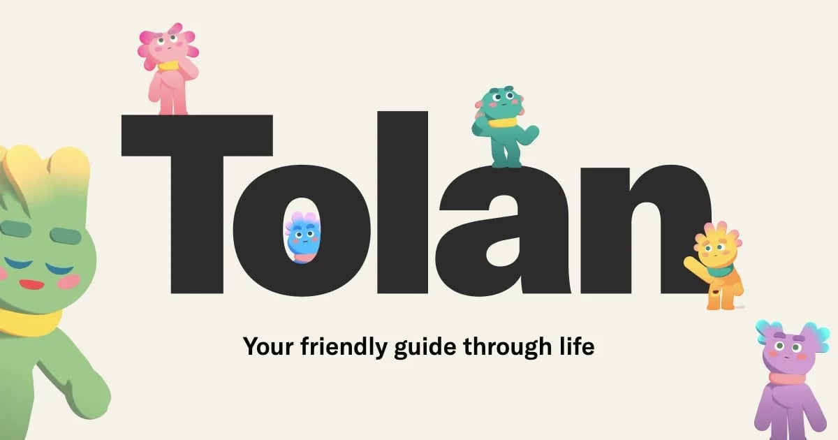 Tolan: Alien Best Friend Conversational AI showing Conversational AI - Making friends across the galaxies!