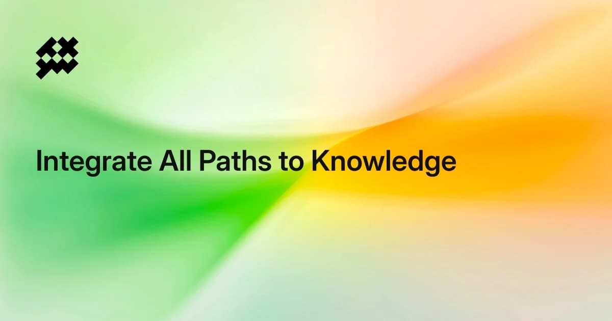TXYZ Scientific Research showing research assistant - Integrate all paths to knowledge