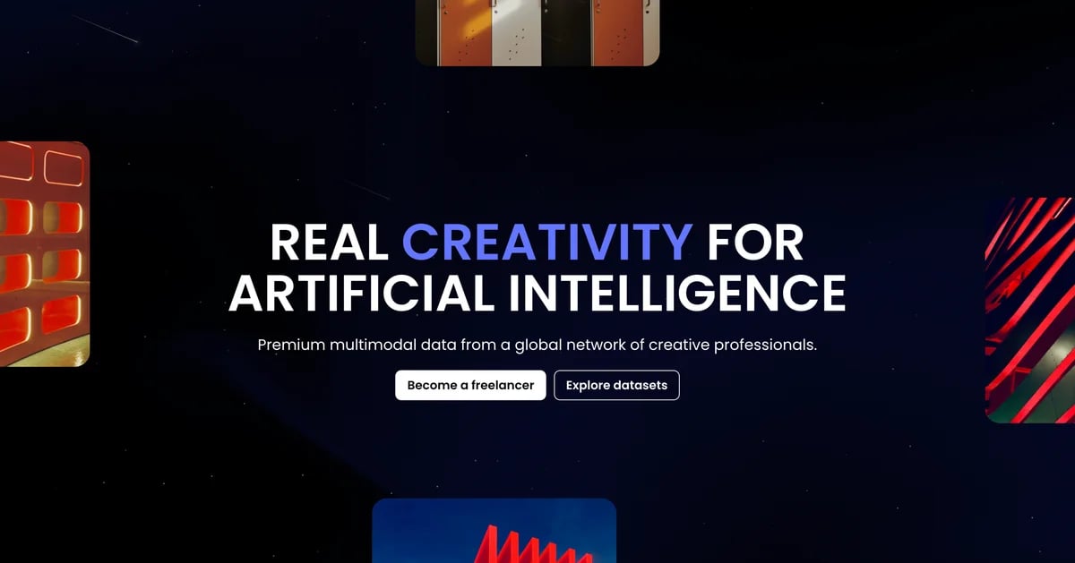Wirestock Search & Discovery showing Search & Discovery - Real creativity for artificial intelligence