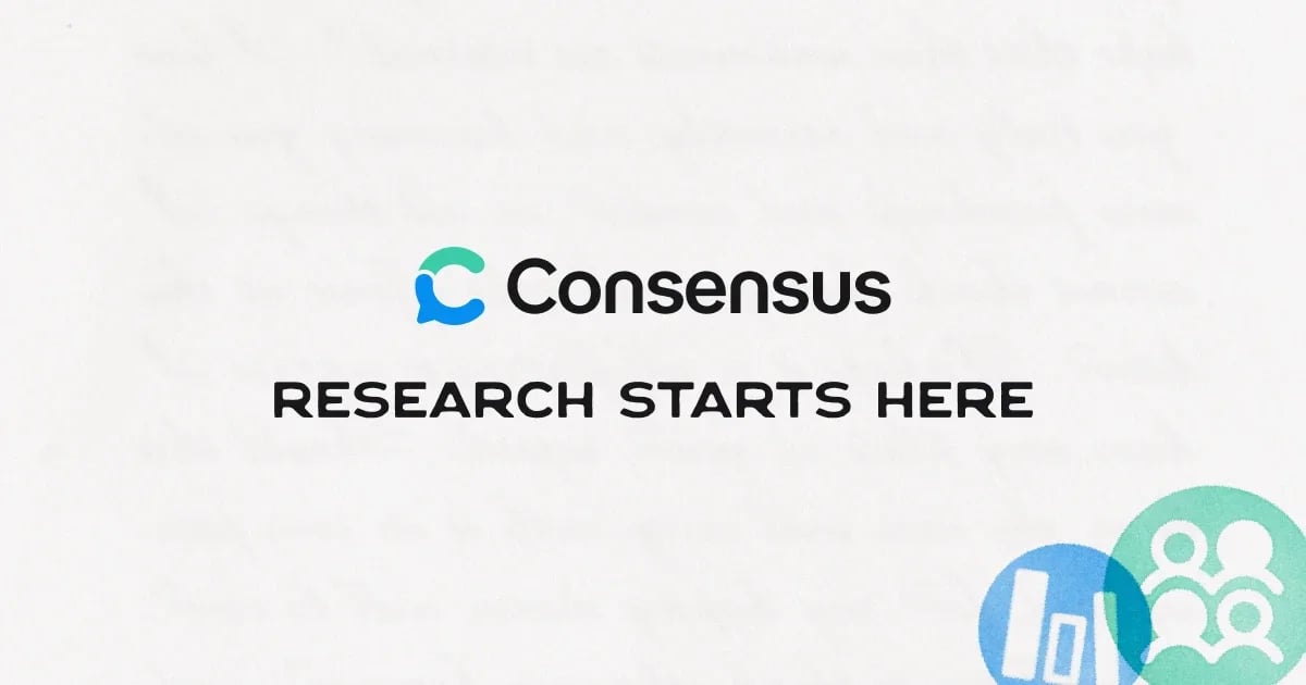 Consensus Scientific Research showing Scientific Research - Find Evidence-Based Answers in Scientific Research