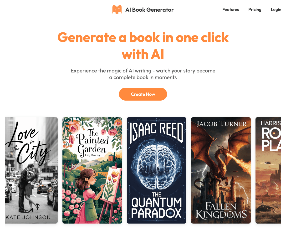 AI Book Generator Writing & Translation showing Writing & Translation - Unleash the power of AI to write your next book!