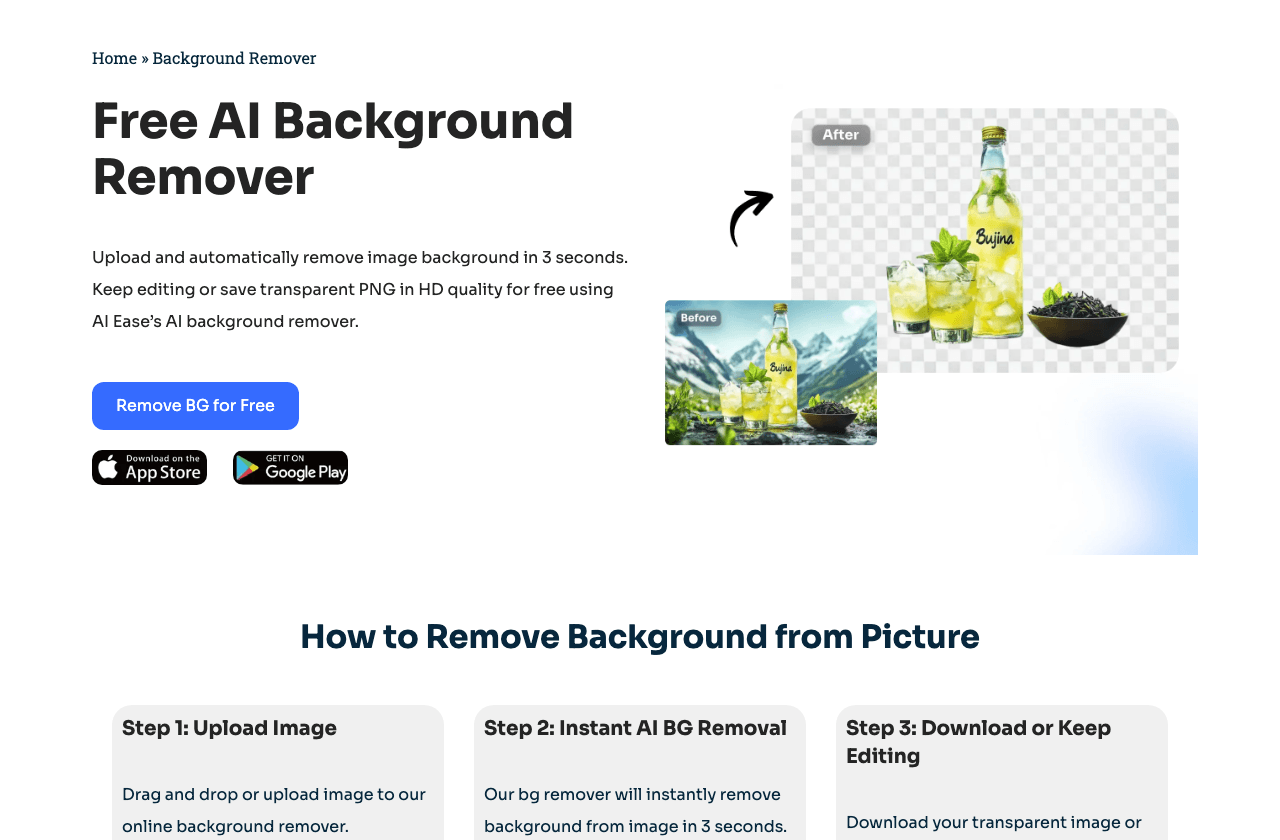 AI Ease Image Generation showing Image Generation - Revolutionize Your Photos with Free AI Editing