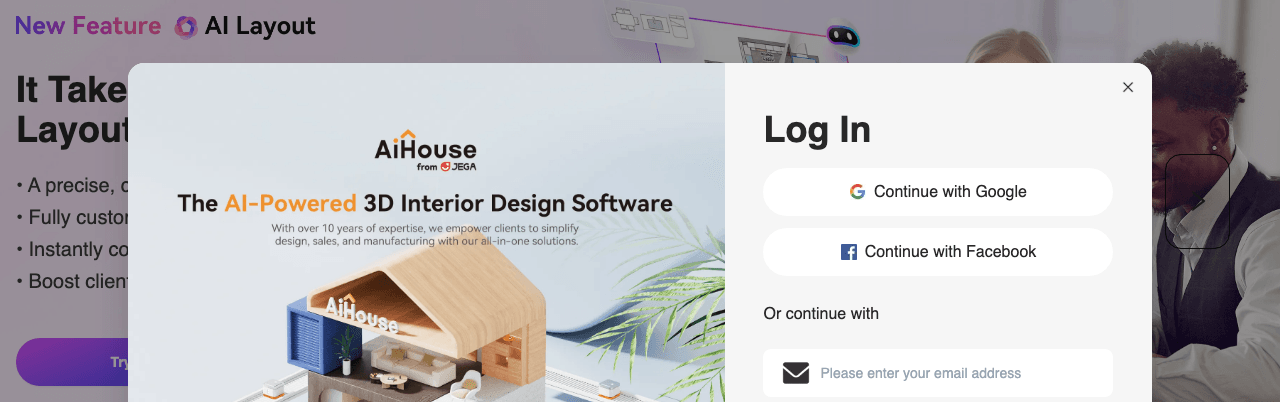AiHouse 3D Generation showing 3D Generation - Easily design, visualize, and realize your dream space with AI-powered 3D techn
