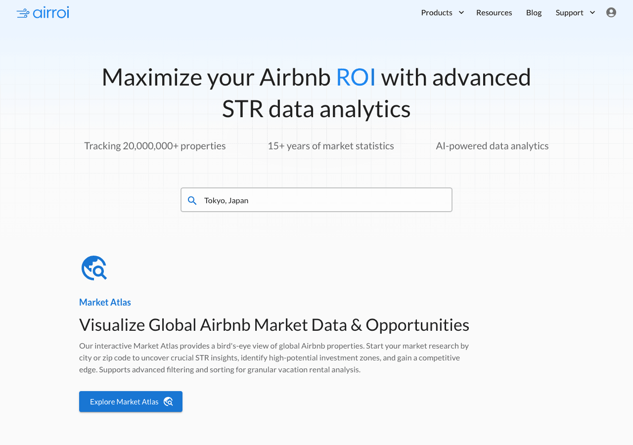 AirROI Data Analytics showing Data Analytics - Maximize Your Marketing ROI with AirROI
