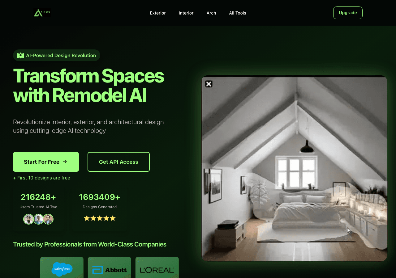 AI Two Design showing Design - Empowering AI Solutions