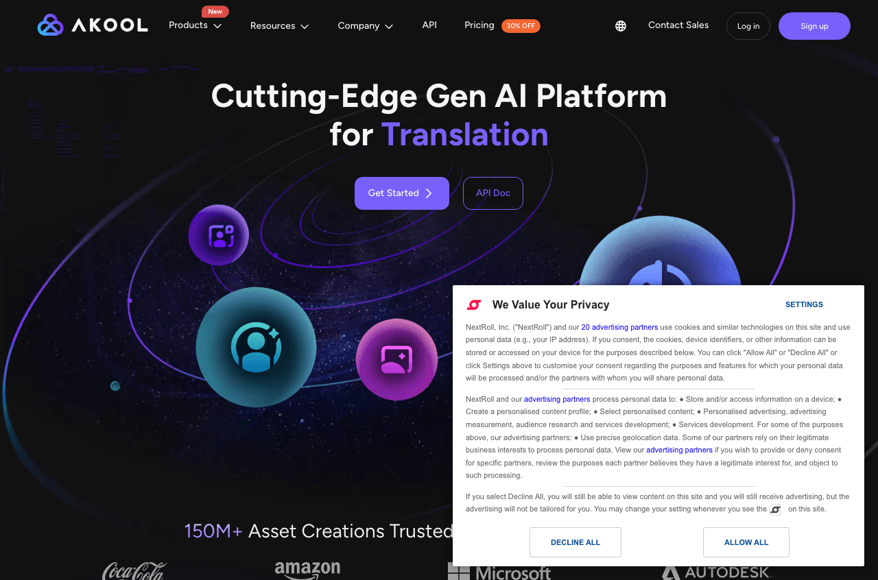 AKOOL Video Generation showing ai video generation - Transform Your Content with Hyper-Realistic AI Video Creation
