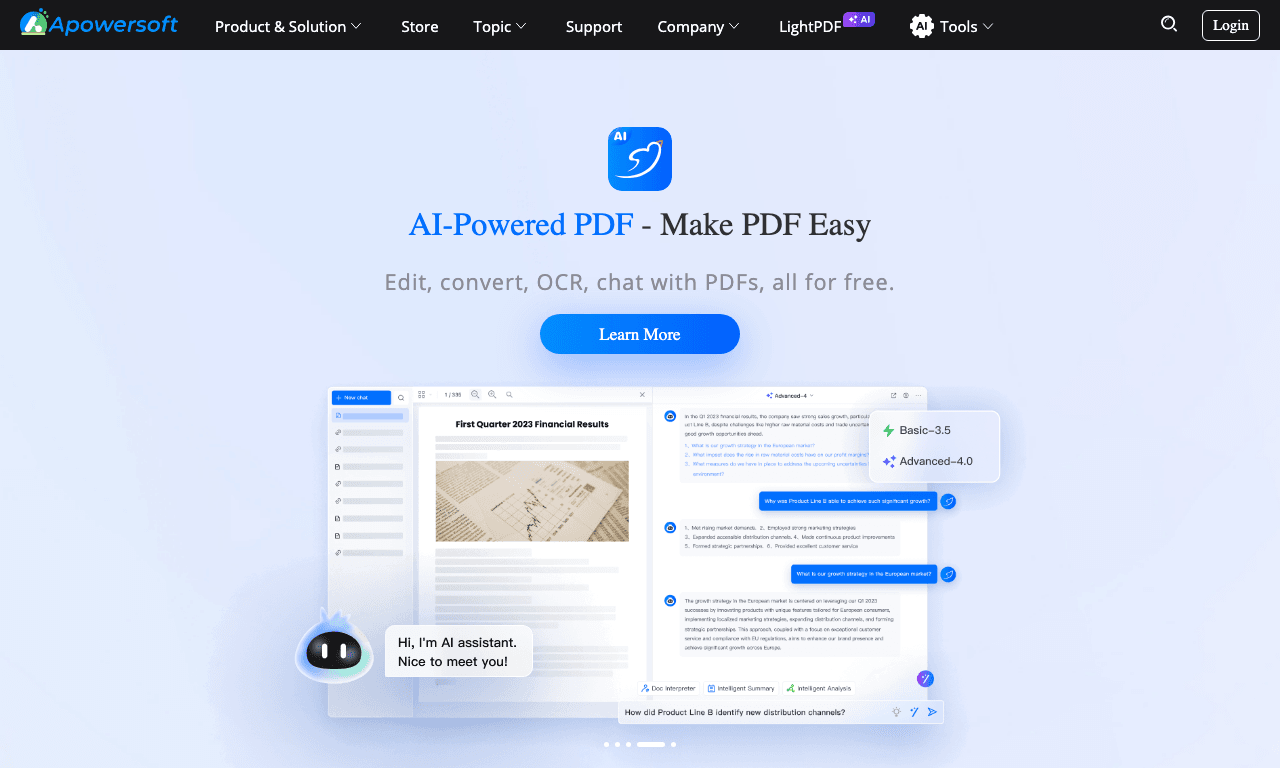 Apowersoft Audio Editing showing Audio Editing - Empower Your Digital Life