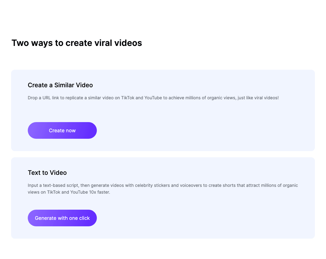 Similarvideo.ai Search & Discovery showing Search & Discovery - Uncover Similar Videos Effortlessly