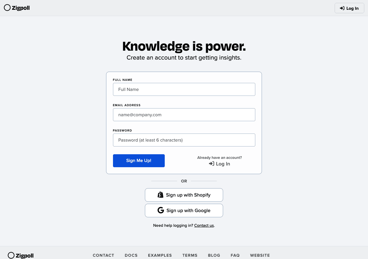 Zigpoll Conversational AI showing Conversational AI - Capture Feedback at the Perfect Moment