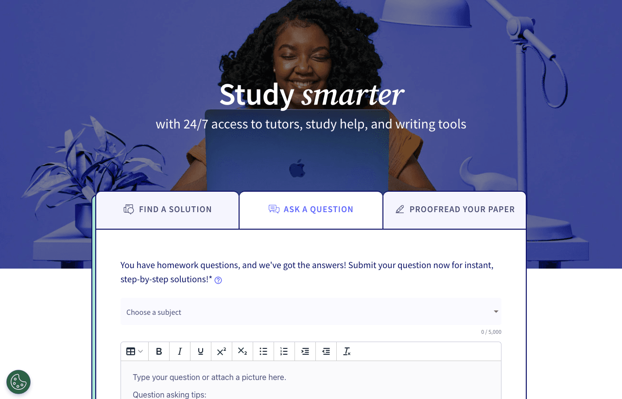 Bartleby Writing & Translation showing Writing & Translation - Study better, write smarter, succeed with Bartleby