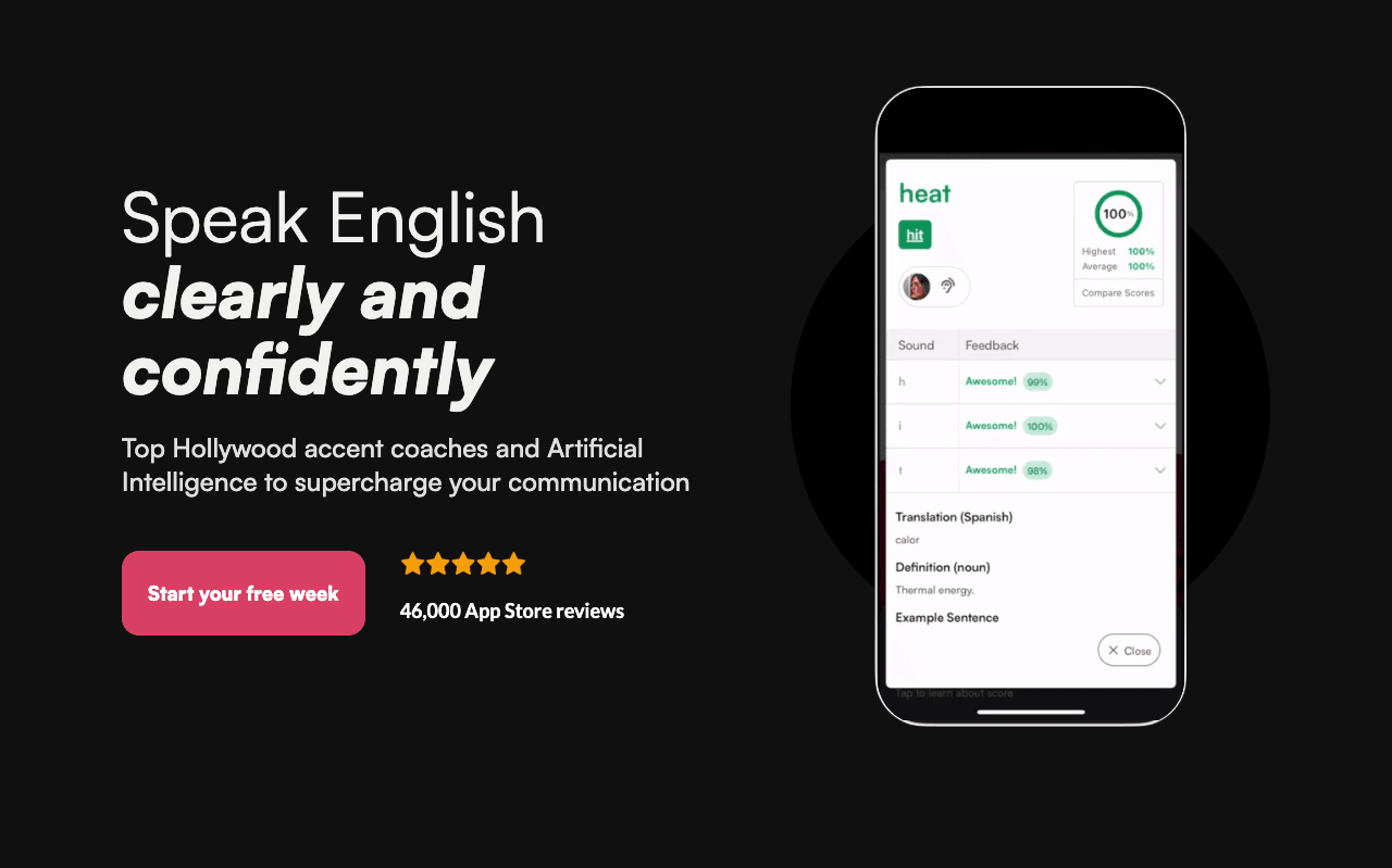 BoldVoice Conversational AI showing Conversational AI - Empower Your Content with BoldVoice