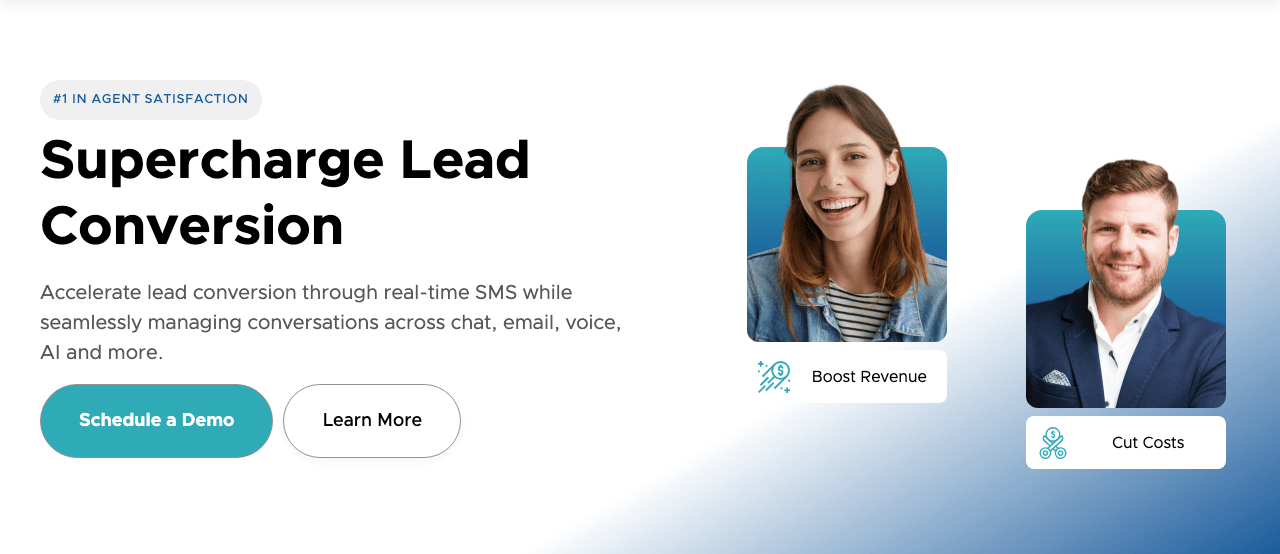 Botsplash Conversational AI showing Conversational AI - Conversational AI for Better Customer Experiences