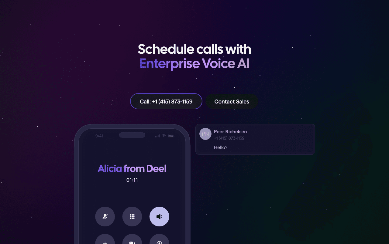 Cal.com Productivity & Collaboration showing Productivity & Collaboration - Supercharged scheduling with AI-powered calls
