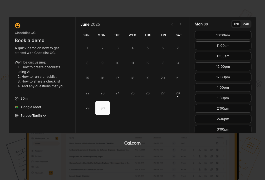 checklist.gg Productivity & Collaboration showing Productivity & Collaboration - Your Checklist Assistant