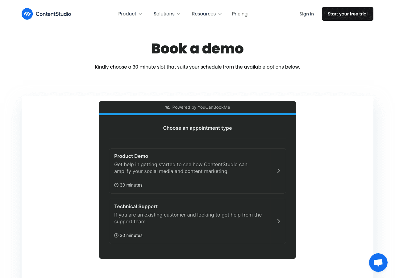 ContentStudio Marketing Automation showing content creation - Your complete content marketing and social media management pla